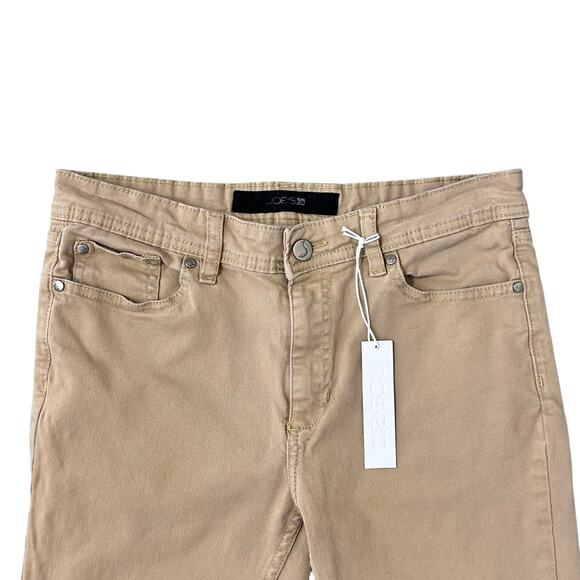 Joe's Jeans Girls Straight Mid Rise Chino Pants in Tan - Picture 3 of 8